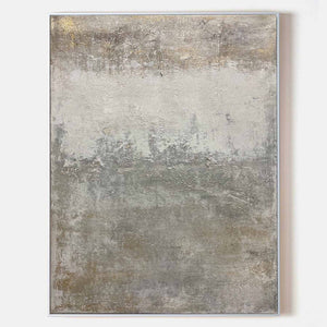 Grey And White Abstract Art #US00707