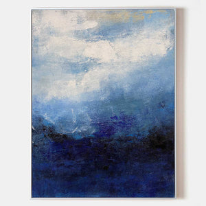 Blue Abstract Art #US00708