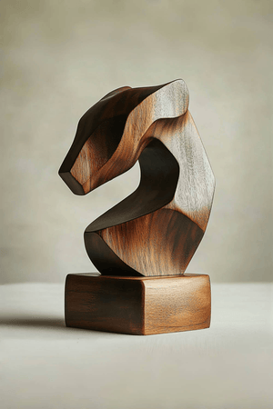 Animal Wood Sculpture #WA078