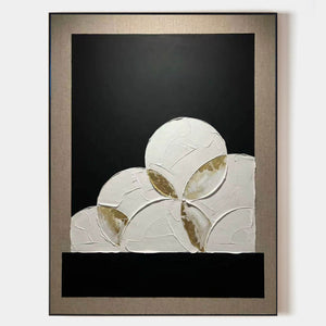 Modern Minimalist Abstract Art With Gold Accents For Contemporary Living Spaces