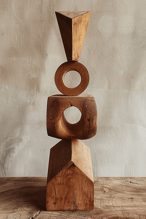 Large Wood Sculpture #WAB145