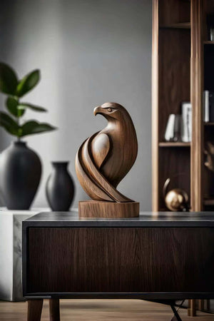 Eagle Wood Sculpture #WA131