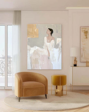 Lady Canvas Art #US00510