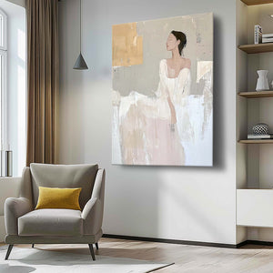 Lady Canvas Art #US00510